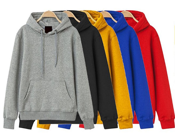 các mẫu áo khoác Hoodie đa dạng màu sắc
